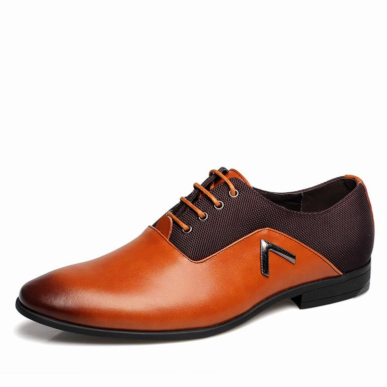 Luxury Leather Men's Oxford Dress Shoes