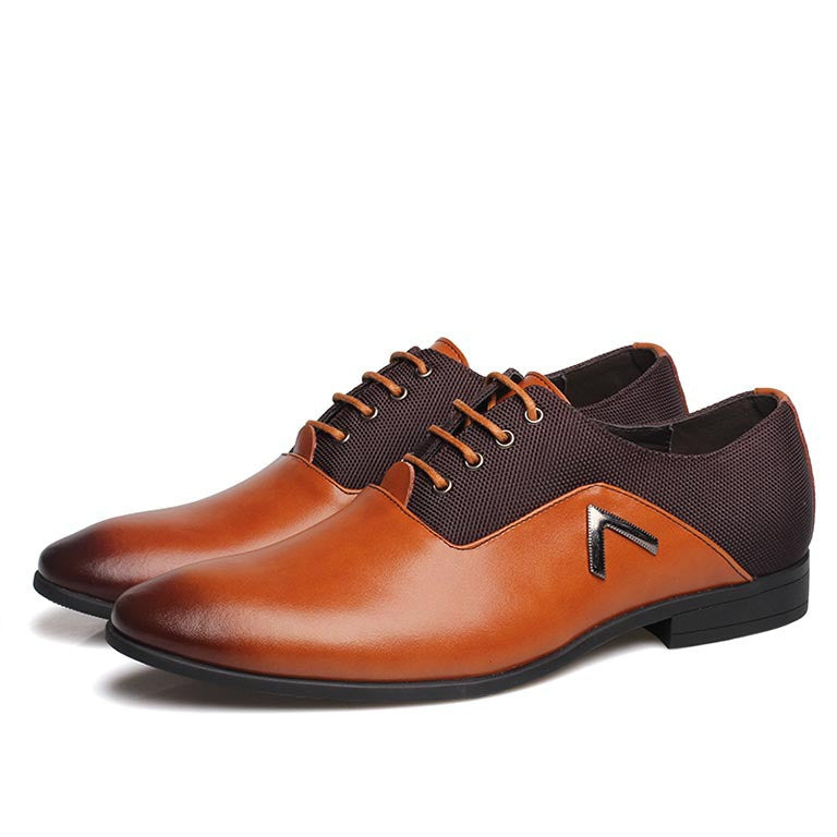 Luxury Leather Men's Oxford Dress Shoes