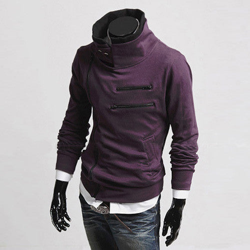 "Renzo" Side Zip Slim Sweater