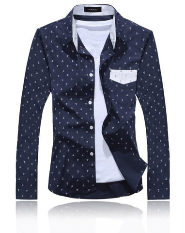 Subtle Pattern Short Sleeve Shirt