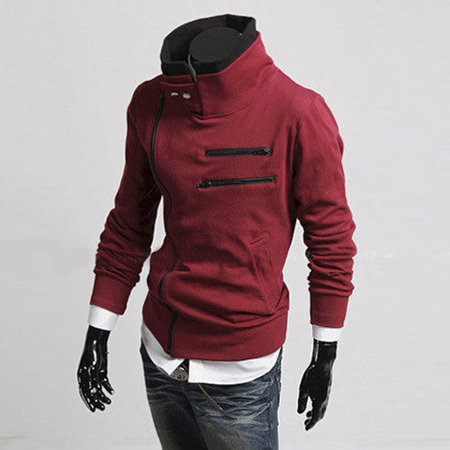 "Renzo" Side Zip Slim Sweater