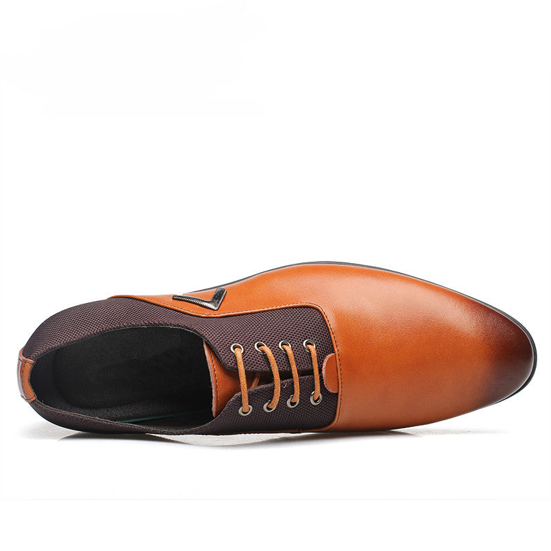 Luxury Leather Men's Oxford Dress Shoes