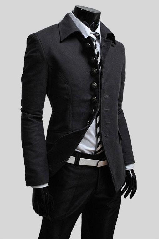 Oversize Button Casual Slim Fit Jacket