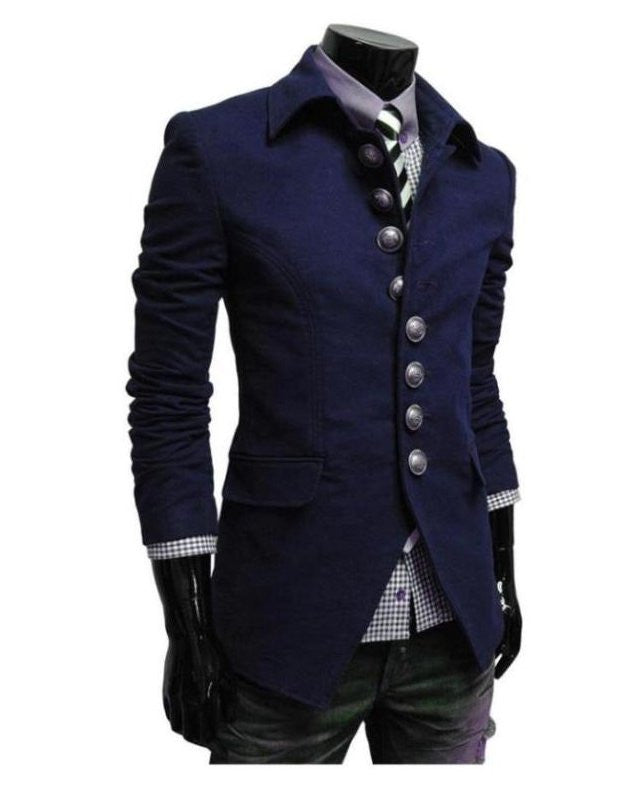 Oversize Button Casual Slim Fit Jacket