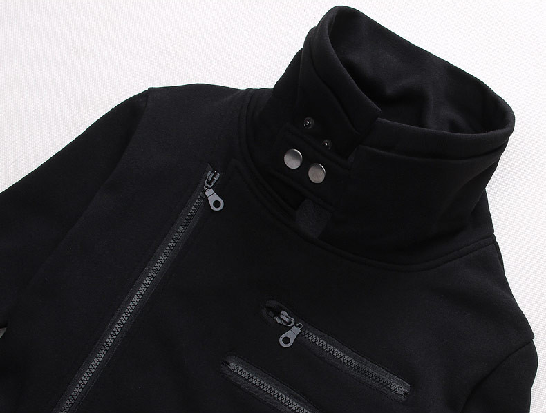 "Renzo" Side Zip Slim Sweater