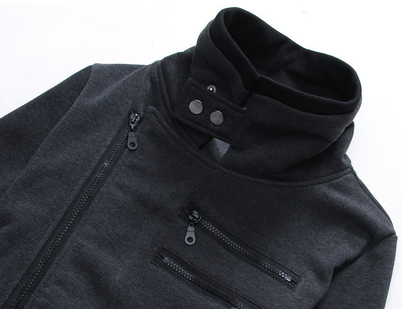 "Renzo" Side Zip Slim Sweater