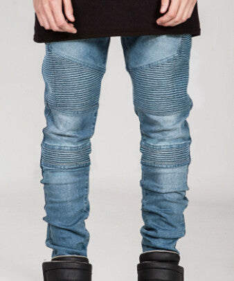 2016 Trap/Urban style slim fit/skinny denim jeans