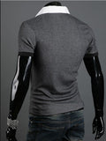 Deep Vneck Stylish Slim Fit T-shirt