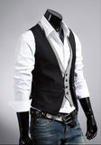 2-tone Slim Fit Vest
